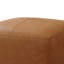 Repose-pieds en cuir italien Hustle Square-109286820