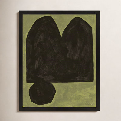 Lyndsey "Module on Green 3" Painting