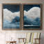 Nature's Drama I - Ensemble de 2 peintures sur toile encadrées-1432425988-1432426014