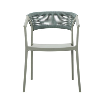 Ixia Outdoor Stacking Patio Dining Armchair