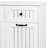 31.5" White Farmhouse Laundry Storage Cabinet Tilt-Out Laundry Basket Bathroom Cabinet Freestanding Bathroom Organizer with 2 Pull-Out Drawers & Removable Laundry Hampers