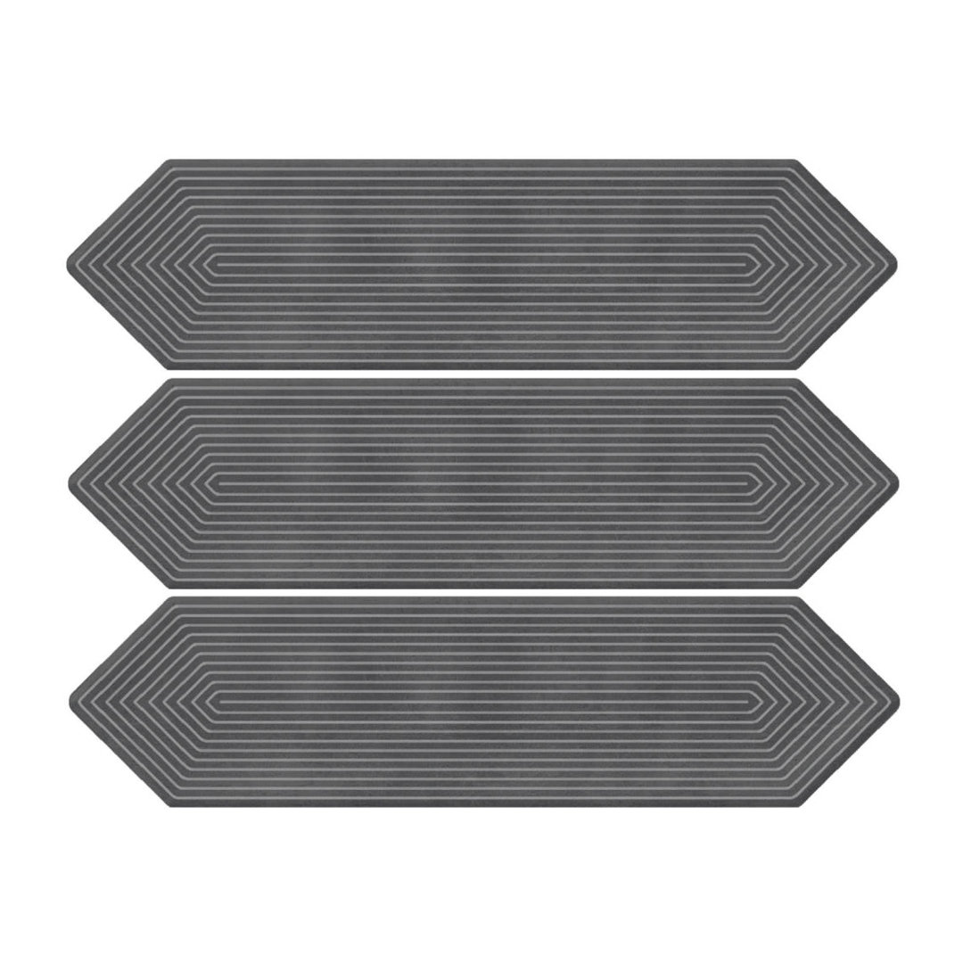 Glazed Ceramic Décor Subway Tile 3"x 12" Giorbello 