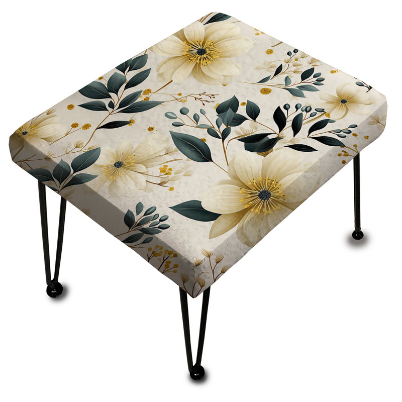 Repose-pieds Floral Vine Delight Serenity