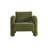 33.46'' 1-seater Ergonomic Sherpa Sofa – Upgraded Fabric, Solid Wood Frame & Curved Armrests For Small Spaces-571899947