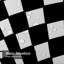 Abstract Black Checkered Geometric White Shower Curtain with 12 Hooks-1151849134