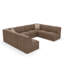 Praia 124" Ultraleather Outdoor U Sectional