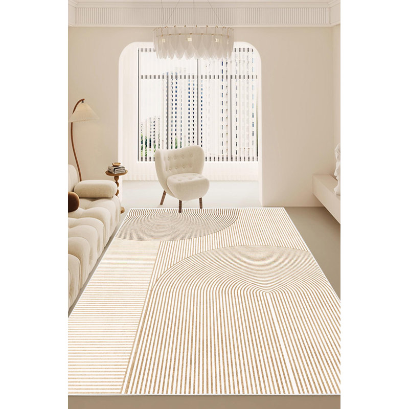 Derak Performance Washable Striped Indoor / Outdoor Rug, Rectangle 1'11" x 3'3"