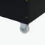 Grand lit plateforme tapissier en velours avec 2 tiroirs et 1 lit gigogne simple TG - gris