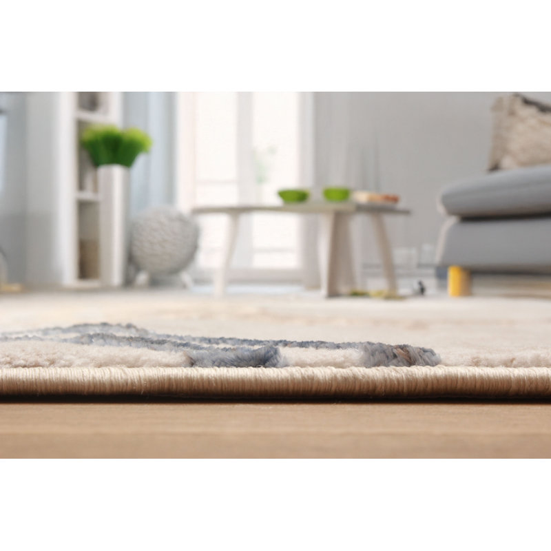 Goulart Ivory Rug, Rectangle 5' x 8'