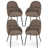 Dark Brown Linen