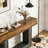 Wooden Farmhouse 2-Tier Sofa Entryway Table-1422268730