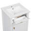 Meuble-lavabo de salle de bain avec lavabo / tablette réglable / tiroir inclinable / armoire autoportante moderne / meuble-lavabo de salle de bain-113435644