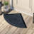 Berklin Hello Triangle Heavy Duty Flexible Rubber Boot Tray 21.6"X21.6"