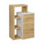 Mikkel 100cm H x 64cm W Geometric Bookcase