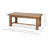 Bauhaus Extendable Oak Solid Wood Dining Table