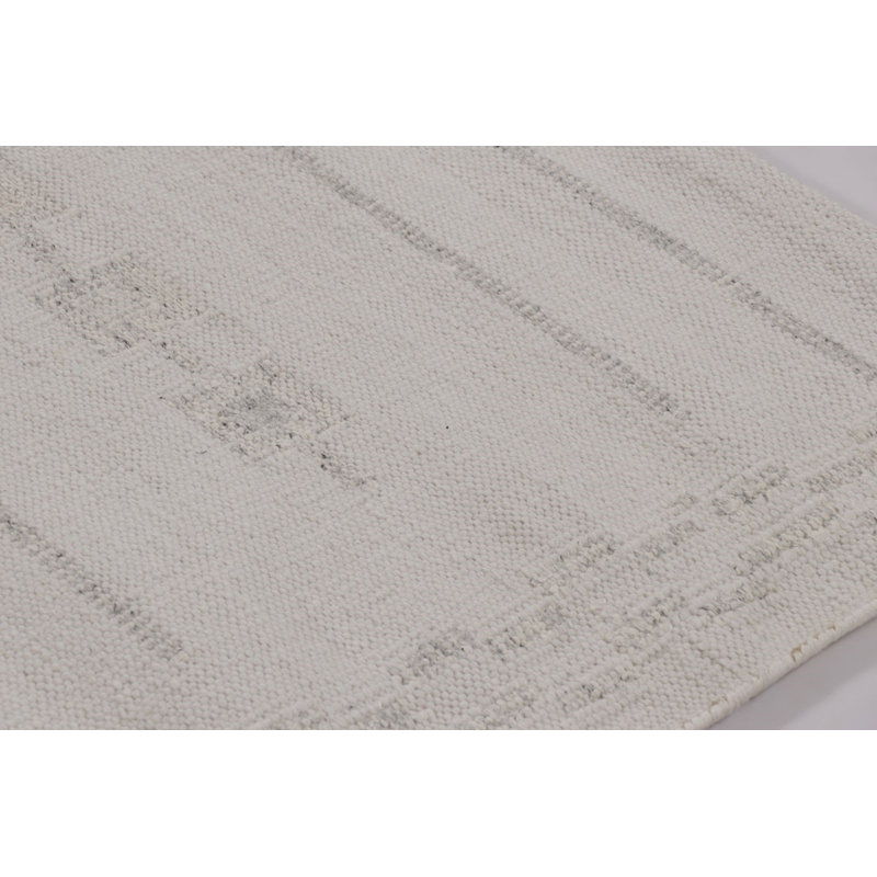 Scandinavin Wool Geometric Area Rug, Rectangle 12' x 18'