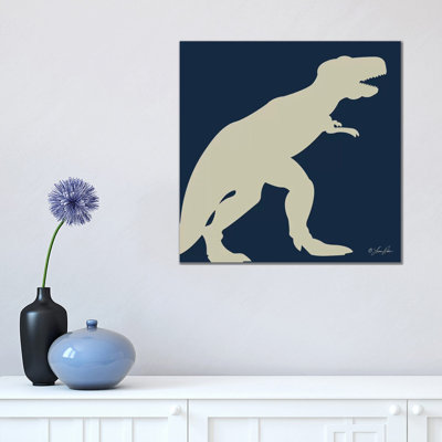 Dino I by Lauren Rader - Wrapped Canvas Print
