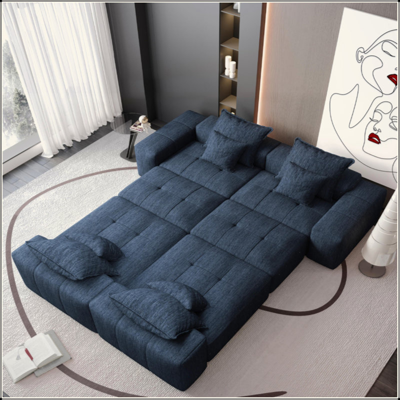 Canapé modulaire surdimensionné Modern, Bleu