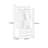Ash Wood Freestanding Entryway Coat Rack-130035999