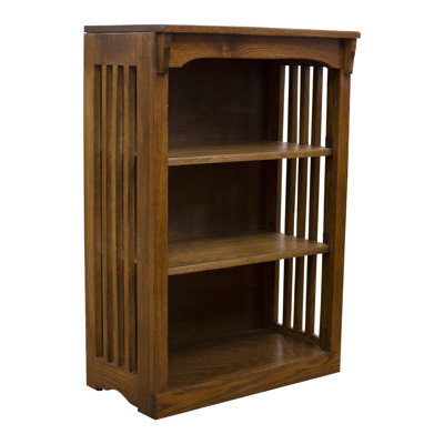 Bibliothèque standard en bois massif Moxee