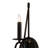 Estrella Steel Candle Wall Light