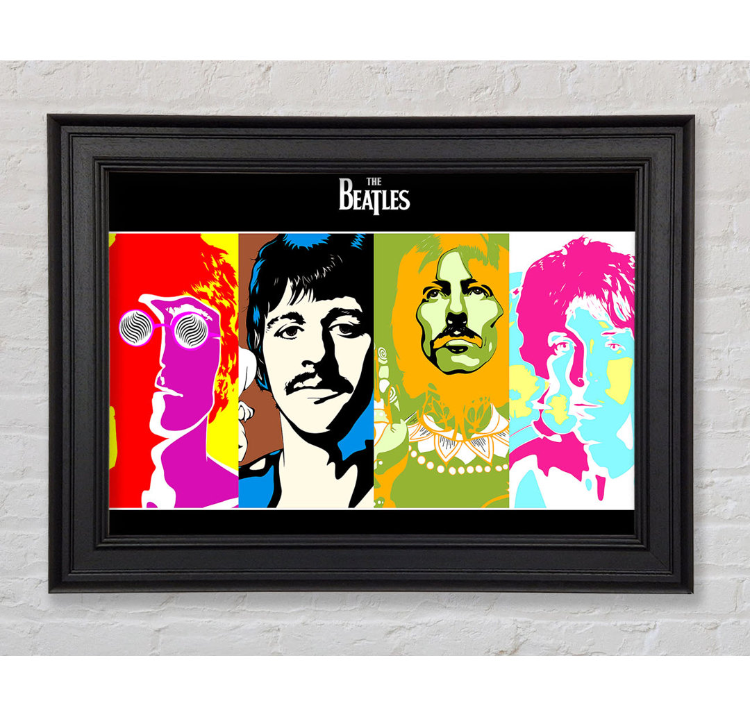 The Beatles Gerahmter Druck Wandkunst