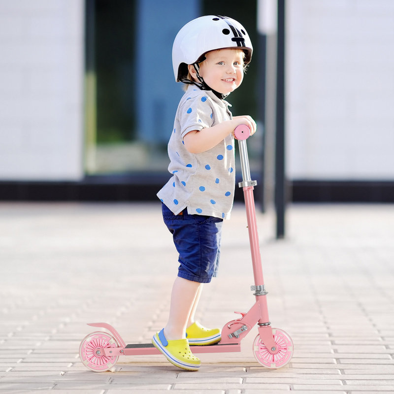 Support - Scooter équipé - Rose