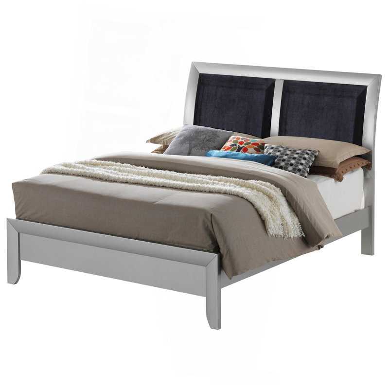 Contemporary Champagne Full Bed