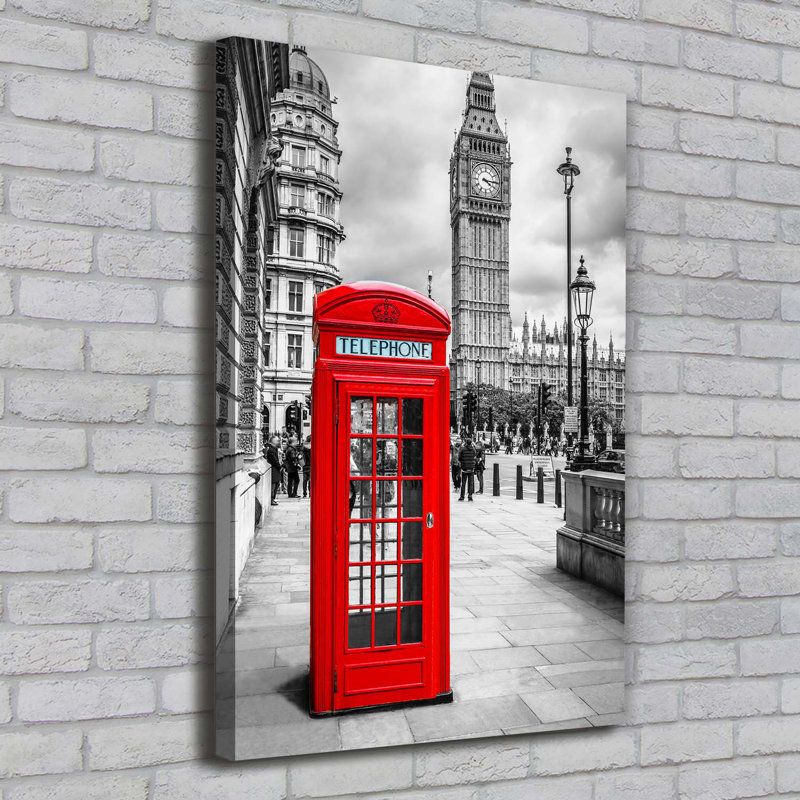 London England - Wrapped Canvas Print