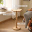 Solid Wood Pedestal End Table-63226988