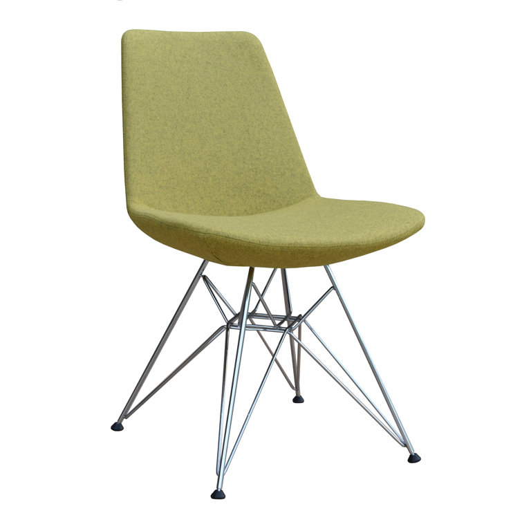 Eiffel Metal Solid Back Side Chair