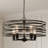 Poitras 5 - Light Dimmable Drum Chandelier