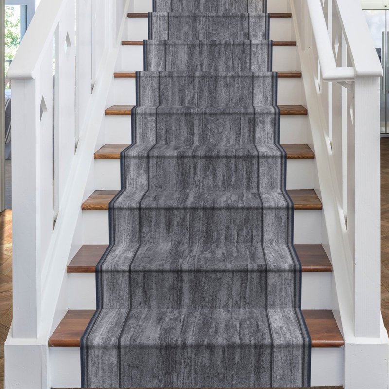 Stair Runner Abstract Area Rug, Runner 66 x 660 cm