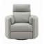 Fauteuil inclinable et oscillant en faux cuir Sagen