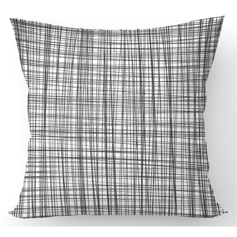 Klara Abstract Square Cushion