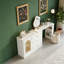 Meuble-lavabo rotatif à 3 tiroirs sans miroir
