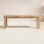 Banc d'extérieur en teck Bedwell-900511491