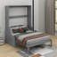 Grand lit escamotable avec coussin