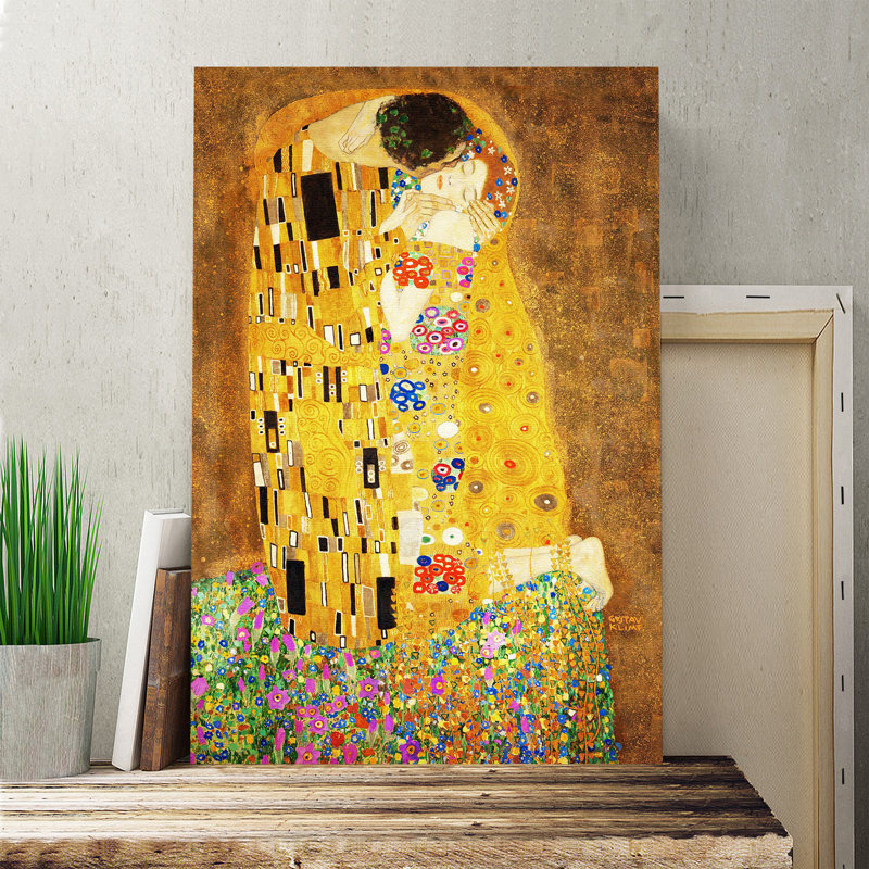 Gustav Klimt - Wrapped Canvas Painting, 76cm H x 50cm W