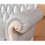 Causeuse en cuir véritable 66,93 po Living