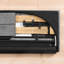 Lit plateforme tapissier avec capitonnage vertical-1774665546-1774665549