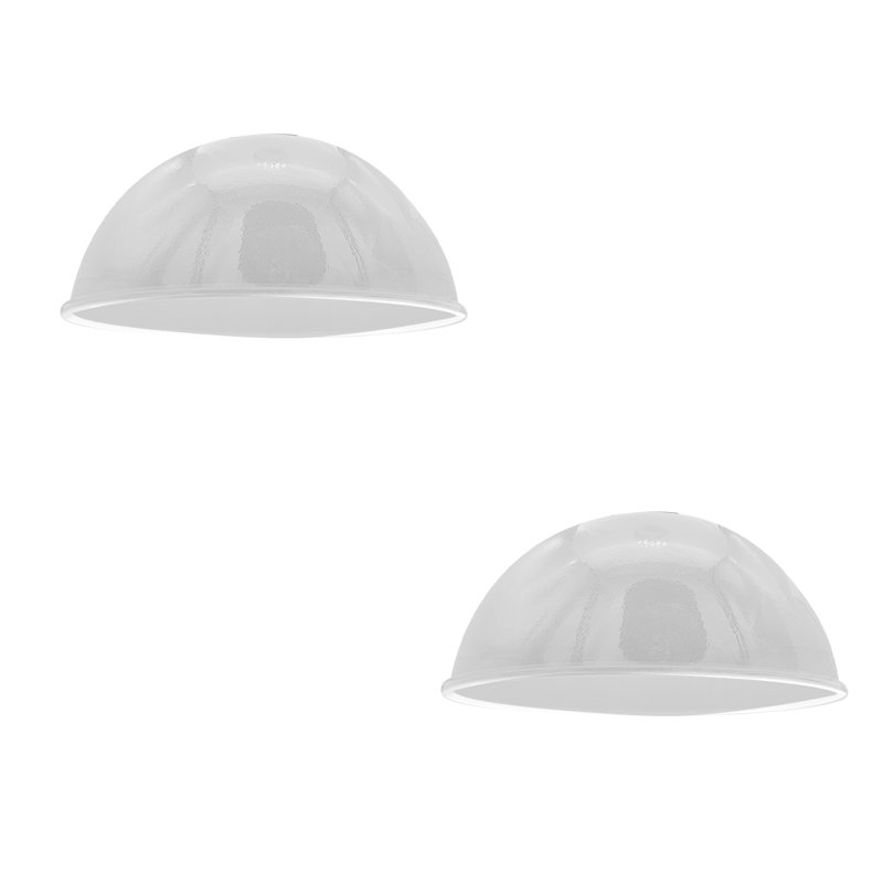 Ashbie 14cm H Metal Lamp Shade ( Uno ) in White