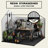 6*8Ft Resin Plastic Storage Shed For Backyard Garden Big Spire Tool Storage