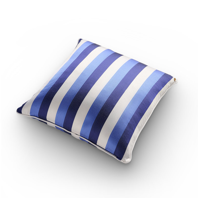 Kutnu Awning Stripe Pillow, Square 20"H x 20"W