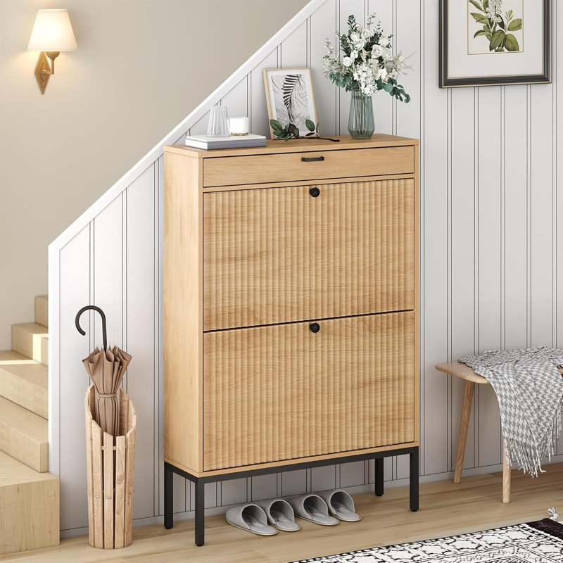20 Pair Flip Down Shoe Storage