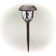 Brown Solar Powered Integrated LED Metal Pathway Light Pack