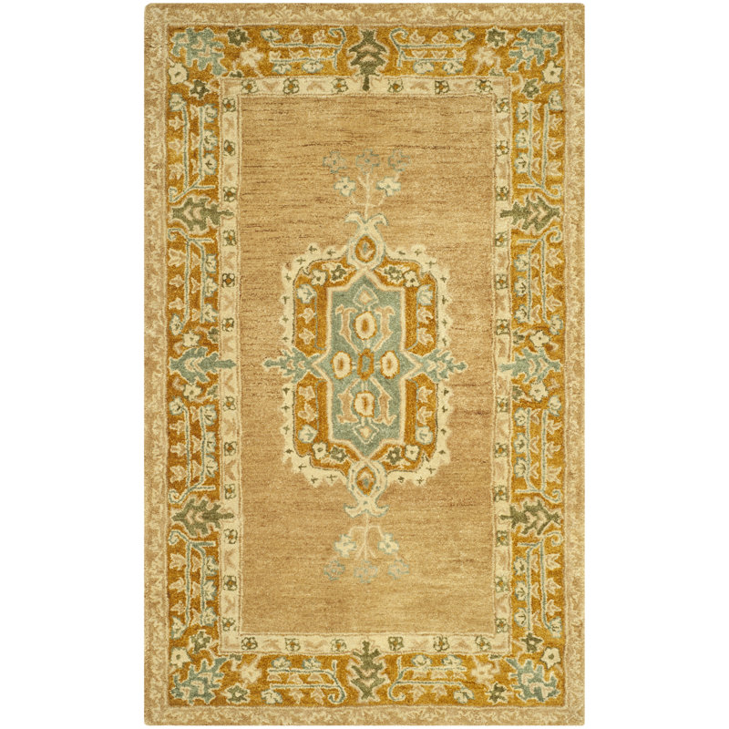 Groton Wool Pile Oriental Rug, 9' x 13'6"