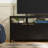 Modern Solid Wood  TV Stand With Glass Top-1469945708-1469945709