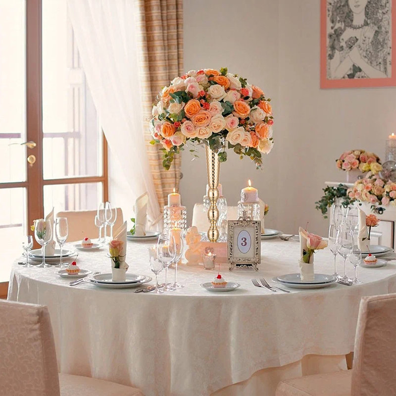 Vases de table pour anniversaire, Ensemble de 2
