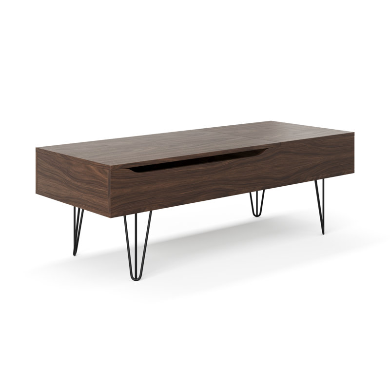 Table basse 47 po Mid-Century
